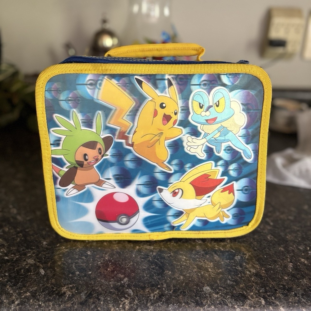 Blue 3D Pokemon Lunchbox